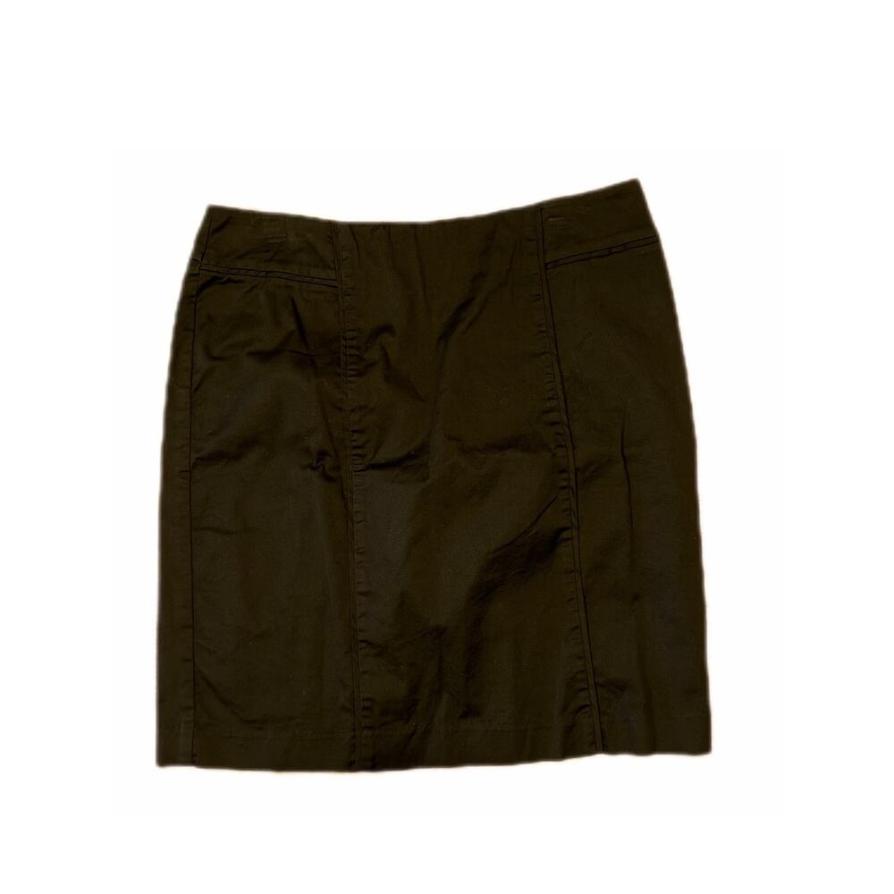 New York and Company black skirt side zipper